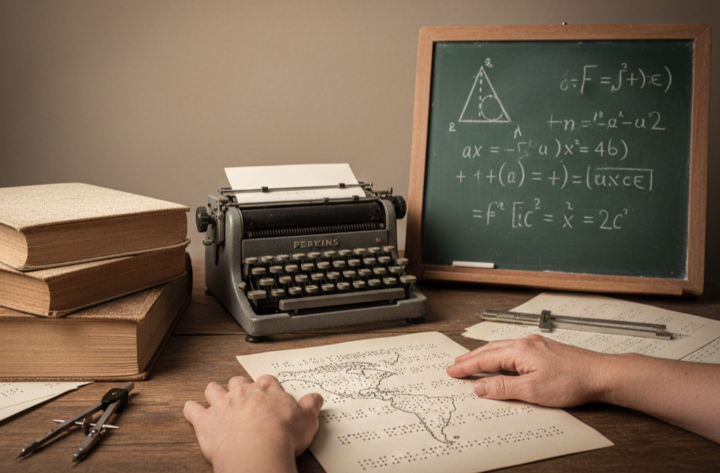 Juan José Della Barca recorre su trayectoria educativa y profesional como persona ciega, desde sus primeros años de escolarización hasta su trabajo como matemático y referente internacional del braille. A través de su testimonio, reflexiona sobre el acceso a la educación, la producción de materiales en braille y los debates en torno a la notación matemática y su unificación en América Latina.